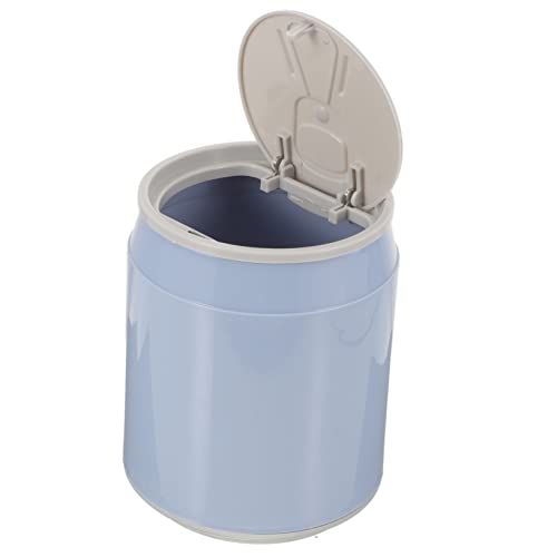 TIDTALEO Kleiner Mülleimer mit Deckel aus Kunststoff für Büro und Zuhause Kleiner Papierkorb Tischmülleimer Dekorativer Abfalleimer für Schreibtisch und Nachttisch TIDTALEO Kleiner Mülleimer mit Deckel aus Kunststoff für Büro und Zuhause Kleiner Papierkorb Tischmülleimer Dekorativer Abfalleimer für Schreibtisch und Nachttisch von TIDTALEO