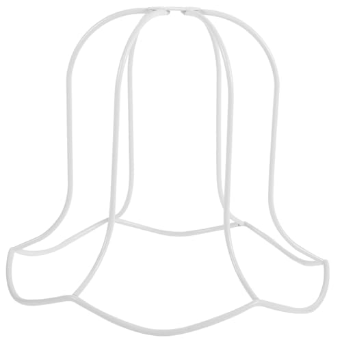 TIDTALEO 1Stücke Vintage Metall Lampenschirm Käfig für Tischlampen und Kronleuchter Stabiler DIY aus Robustem Metall Installieren für Heimbeleuchtung von TIDTALEO