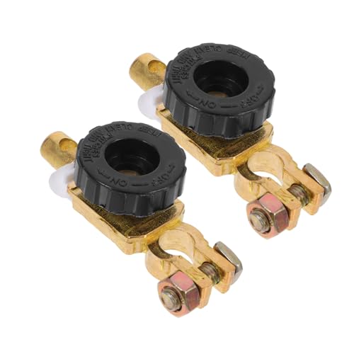 TIDTALEO 2 Stück Top Post Batterie Abschalt Schalter für Autos Rv Lkw Boot Atv und Utv Schutz vor Batterieentladung und Leckage TIDTALEO 2 Stück Top Post Batterie Abschalt Schalter für Autos Rv Lkw Boot Atv und Utv Schutz vor Batterieentladung und Leckage von TIDTALEO