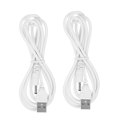 TIDTALEO 2 Stück USB zu Dc Ladegerät Kabel Schwarz Kompatibel für Ventilatoren Kameras Tablets und TIDTALEO 2 Stück USB zu Dc Ladegerät Kabel Schwarz Kompatibel für Ventilatoren Kameras Tablets und von TIDTALEO