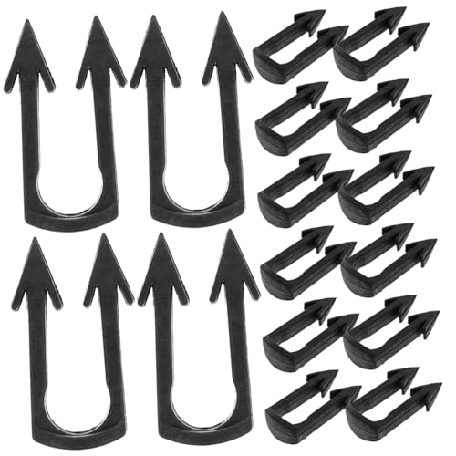 TIDTALEO 200 Stücke Rankenhalterungsclips aus PVC Wiederverwendbare Pflanzen Befestigungsklammern für Gartenpflanzen Flexible Kletterpflanzenclips für Wand und Bodenbefestigung TIDTALEO 200 Stücke Rankenhalterungsclips aus PVC Wiederverwendbare Pflanzen Befestigungsklammern für Gartenpflanzen Flexible Kletterpflanzenclips für Wand und Bodenbefestigung von TIDTALEO