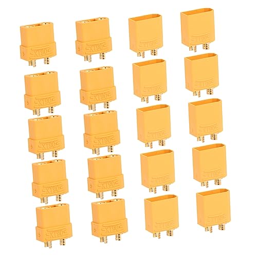 TIDTALEO 20Stücke Stecker und Buchse T Stecker für Hochstromanwendungen Hochwertige Elektrische Verbindungen mit Exzellenter Leitfähigkeit und TIDTALEO 20Stücke Stecker und Buchse T Stecker für Hochstromanwendungen Hochwertige Elektrische Verbindungen mit Exzellenter Leitfähigkeit und von TIDTALEO