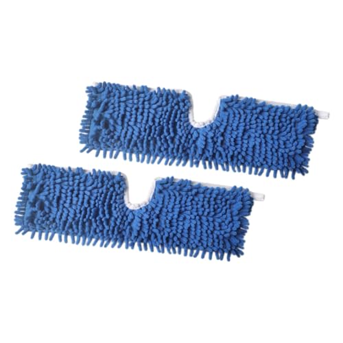 TIDTALEO 2Stücke Chenille Mop Pads Wiederverwendbare Bodenwischpads für Kompatibel mit Flachwischern für Hartholz Fliesen TIDTALEO 2Stücke Chenille Mop Pads Wiederverwendbare Bodenwischpads für Kompatibel mit Flachwischern für Hartholz Fliesen von TIDTALEO