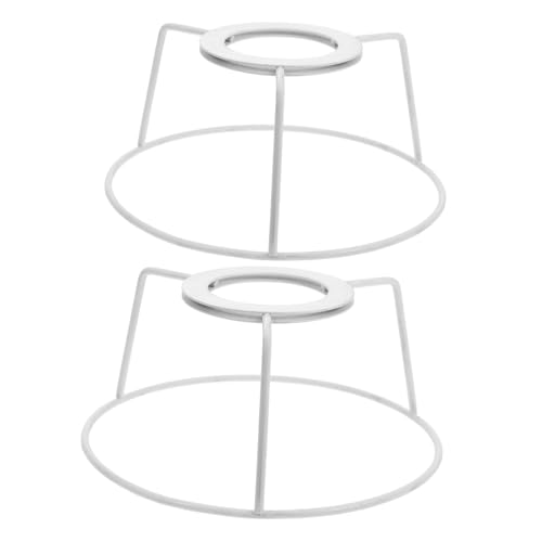 TIDTALEO 2Stücke Lampenschirmrahmen DIY Metall Lampenschirm Zubehör Langlebiger Lampenrahmen für Tischlampe Einzigartiges Handwerkliches Design für Kreative TIDTALEO 2Stücke Lampenschirmrahmen DIY Metall Lampenschirm Zubehör Langlebiger Lampenrahmen für Tischlampe Einzigartiges Handwerkliches Design für Kreative von TIDTALEO