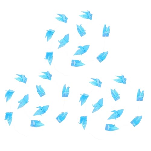 TIDTALEO 3 Saiten wasserdichte Papiergirlande Vorgefaltete Papierfiguren in Perlblau Leichte Hängedeko für Hochzeiten Partys Fotokabinen Einfache Montage Outdoor Geeignet TIDTALEO 3 Saiten wasserdichte Papiergirlande Vorgefaltete Papierfiguren in Perlblau Leichte Hängedeko für Hochzeiten Partys Fotokabinen Einfache Montage Outdoor Geeignet von TIDTALEO