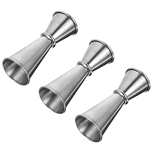 TIDTALEO 3 Stück Cocktail Jigger Doppelter Messbecher für Cocktails Professionelles Barzubehör und Getränke Rostfrei und Langlebig TIDTALEO 3 Stück Cocktail Jigger Doppelter Messbecher für Cocktails Professionelles Barzubehör und Getränke Rostfrei und Langlebig von TIDTALEO