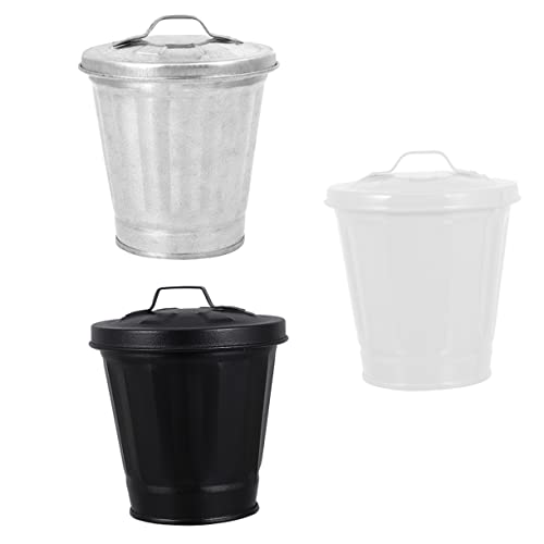 TIDTALEO 3Stücke Mini Mülleimer Kompakte Abfallbehälter mit Deckel und Blumentopf Funktion Stylischer Tischmülleimer für Büro Küche und Bad Platzsparend und Vielseitig Einsetzbar TIDTALEO 3Stücke Mini Mülleimer Kompakte Abfallbehälter mit Deckel und Blumentopf Funktion Stylischer Tischmülleimer für Büro Küche und Bad Platzsparend und Vielseitig Einsetzbar von TIDTALEO