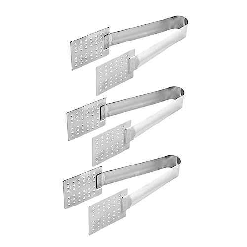 TIDTALEO 3Stücke Teebeutel Klemme Multifunktionale Lebensmittelzange für Tee Eiswürfel und Snacks Ergonomisches Design für Sicheres Greifen und Einfache Handhabung von TIDTALEO