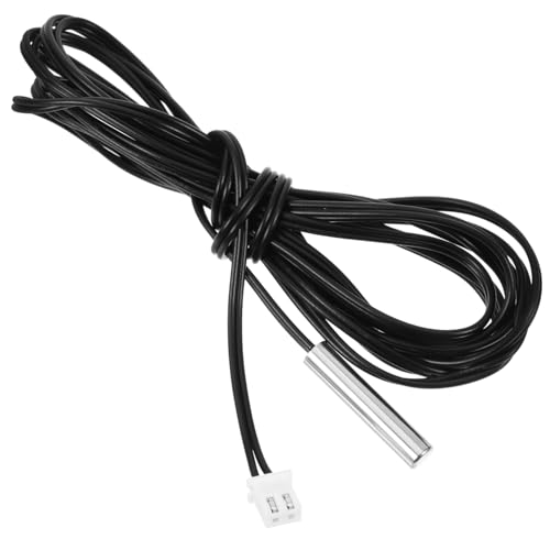 TIDTALEO 3Stücke Teiliger Ntc Temperatursensor Wasserdichte Hochtemperatursonde mit Kabel Präzise Messung für Temperaturüberwachung Aquarien TIDTALEO 3Stücke Teiliger Ntc Temperatursensor Wasserdichte Hochtemperatursonde mit Kabel Präzise Messung für Temperaturüberwachung Aquarien von TIDTALEO