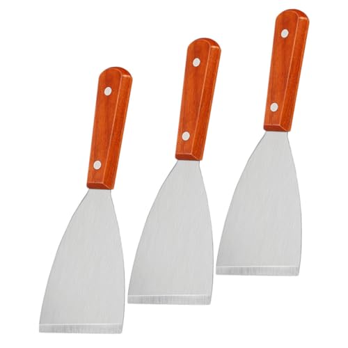 TIDTALEO 3Stücke Teiliges Grillspatel Holzgriff Vielseitiger für Grill Steak und Barbecue für Zuhause und Gastronomie TIDTALEO 3Stücke Teiliges Grillspatel Holzgriff Vielseitiger für Grill Steak und Barbecue für Zuhause und Gastronomie von TIDTALEO