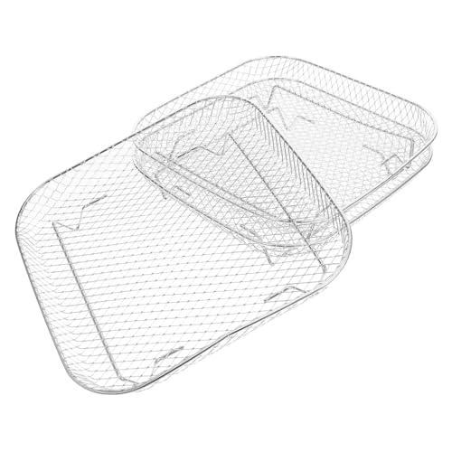 TIDTALEO 3Stücke Teiliges Rostset für Heißluftfritteusen Multifunktionales Frittierkorb Zubehör für Grillen Backen und Dünsten Optimale Kocheffizienz und Hitzebeständig TIDTALEO 3Stücke Teiliges Rostset für Heißluftfritteusen Multifunktionales Frittierkorb Zubehör für Grillen Backen und Dünsten Optimale Kocheffizienz und Hitzebeständig von TIDTALEO