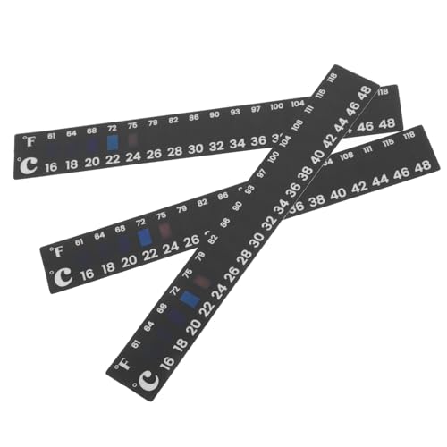 TIDTALEO 3Stücke Thermometer Aufkleber für Temperaturmessung von Fermentationsgläsern Teiliges für Brauen und Gärung Präzise Ergebnisse von Einfach zu Verwenden TIDTALEO 3Stücke Thermometer Aufkleber für Temperaturmessung von Fermentationsgläsern Teiliges für Brauen und Gärung Präzise Ergebnisse von Einfach zu Verwenden von TIDTALEO