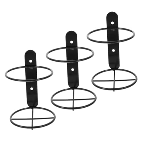 TIDTALEO Weinregal Wandmontage aus Metall Einzelner Weinflaschenhalter Robustes für Zuhause Stilvolles Wanddisplay für Weinflaschen von TIDTALEO