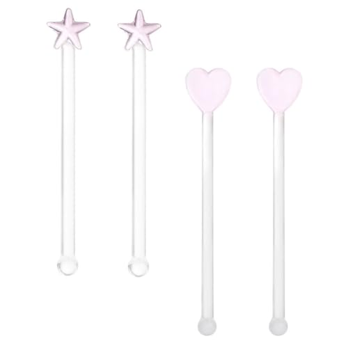 TIDTALEO 4Stücke Cocktailrührer aus Dekorative Swizzle Sticks für Cocktails Säfte und Getränke Handgefertigt mit Stern und Leicht zu Reinigen und Langlebig TIDTALEO 4Stücke Cocktailrührer aus Dekorative Swizzle Sticks für Cocktails Säfte und Getränke Handgefertigt mit Stern und Leicht zu Reinigen und Langlebig von TIDTALEO