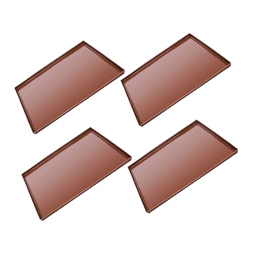 TIDTALEO 4Stücke Silikonmatte für Dörrgeräte Wiederverwendbare Backmatte aus Lebensmittelechtem Silikon Kompatibel mit Verschiedenen Haushaltsgeräten TIDTALEO 4Stücke Silikonmatte für Dörrgeräte Wiederverwendbare Backmatte aus Lebensmittelechtem Silikon Kompatibel mit Verschiedenen Haushaltsgeräten von TIDTALEO