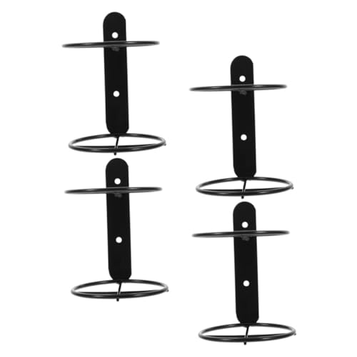 TIDTALEO 4stücke Weinflaschenhalter Zur Wandmontage Aus Metall Weinregal-wandhalterung Für Einzelne Flasche Weinregal Zur Wandmontage Für Zuhause Und Geschäfte Für von TIDTALEO