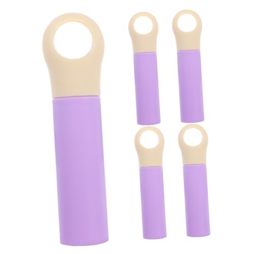 TIDTALEO 5 Stück Kunststoff Besen Mopgriff Ersatzgriff Endkappe Schnellwechsel für Besenstiel und Wischmoppgriff von TIDTALEO