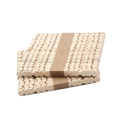 TIDTALEO 50 Stück Holzstäbchen Bastelset Natürliche Bunte Eisstiele Glatte Oberfläche Schadstofffrei für DIY Kindergarten Handarbeit Bastelprojekte Schul Gruppenaktivitäten TIDTALEO 50 Stück Holzstäbchen Bastelset Natürliche Bunte Eisstiele Glatte Oberfläche Schadstofffrei für DIY Kindergarten Handarbeit Bastelprojekte Schul Gruppenaktivitäten von TIDTALEO