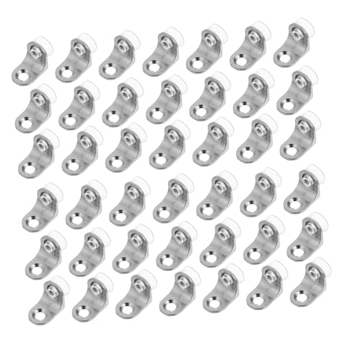 TIDTALEO 50 Stück Küchenschrank Laminathalterung Schrank Heringe Regalträger Kabinettsunterstützungsstifte Metallregalklammern Küchenschrankregal -Clips Glasschelfmontageklasse PVC Silber TIDTALEO 50 Stück Küchenschrank Laminathalterung Schrank Heringe Regalträger Kabinettsunterstützungsstifte Metallregalklammern Küchenschrankregal -Clips Glasschelfmontageklasse PVC Silber von TIDTALEO