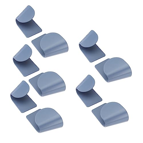 TIDTALEO 5Paar Abs Küchen Topfdeckelhalter Blau Selbstklebend Multifunktional Platzsparend für Schranktüren zur Aufbewahrung von Töpfen und Pfannen Deckeln TIDTALEO 5Paar Abs Küchen Topfdeckelhalter Blau Selbstklebend Multifunktional Platzsparend für Schranktüren zur Aufbewahrung von Töpfen und Pfannen Deckeln von TIDTALEO