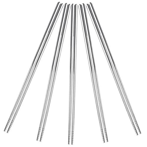 TIDTALEO 5Paare Essstäbchen Extra Lange Kochstäbchen für Heißtopf Grill und Nudeln Rutschfest Spülmaschinenfest Langlebig und Elegant TIDTALEO 5Paare Essstäbchen Extra Lange Kochstäbchen für Heißtopf Grill und Nudeln Rutschfest Spülmaschinenfest Langlebig und Elegant von TIDTALEO