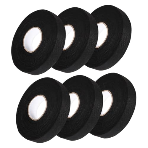 TIDTALEO 6 Rollen Hochtemperatur Wire Harness Tape Selbstklebendes Elektrisches Klebeband für Fahrzeugkabelstränge Geräuschreduzierung Isolierung TIDTALEO 6 Rollen Hochtemperatur Wire Harness Tape Selbstklebendes Elektrisches Klebeband für Fahrzeugkabelstränge Geräuschreduzierung Isolierung von TIDTALEO
