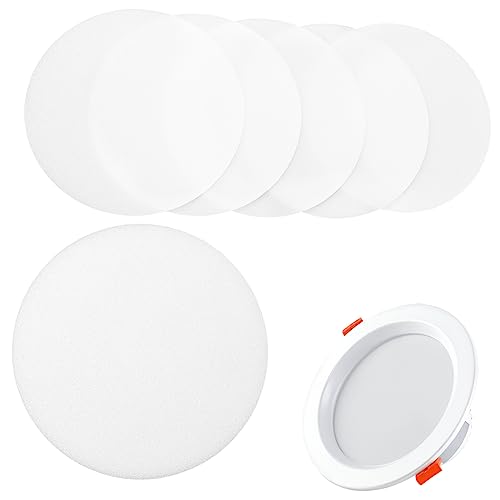 TIDTALEO 6Stücke Scheinwerferlampenschirme Diffusor für Deckenleuchten LED Deckenlampen und Kronleuchter Einfache Installation Schützt Augen Künstlerische von TIDTALEO