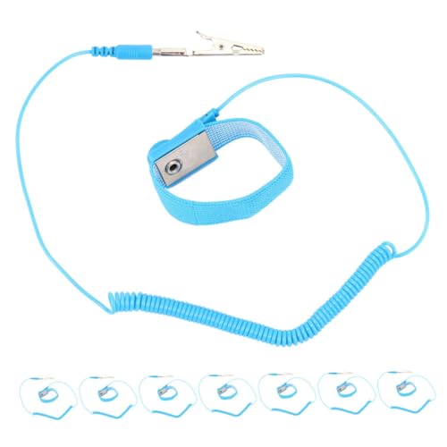 TIDTALEO 8 Stück Schutz vor Statischer Elektrizität Laboren und Elektronikbereichen mit Kabel für Bewegungsfreiheit TIDTALEO 8 Stück Schutz vor Statischer Elektrizität Laboren und Elektronikbereichen mit Kabel für Bewegungsfreiheit von TIDTALEO
