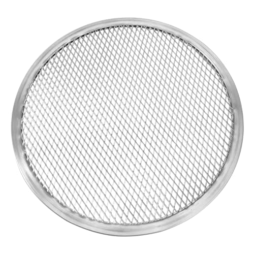 TIDTALEO Aluminium Pizza Backform Netz Antihaft Pizzapfanne mit Löchern Langlebig und Rostfrei für Ofen und Gefrierschrank zu Reinigen Backform für Pizza TIDTALEO Aluminium Pizza Backform Netz Antihaft Pizzapfanne mit Löchern Langlebig und Rostfrei für Ofen und Gefrierschrank zu Reinigen Backform für Pizza von TIDTALEO