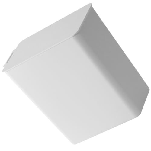 TIDTALEO Desktop Mülleimer mit Deckel Mini für Büro und Zuhause Tragbarer Abfalleimer aus Material Kompakt für Schreibtisch und Wohnheim von TIDTALEO