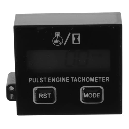 TIDTALEO Digitaler Drehzahlmesser für Kleine Motoren Multifunktionales Display für Rasenmäher Motorräder und Utv Präzise Geschwindigkeitsmessung mit Intuitiver Anzeige von TIDTALEO