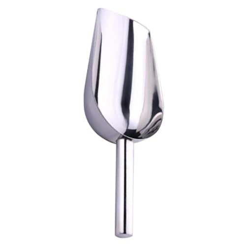 TIDTALEO Edelstahl Eisportionierer Große Kapazität Lebensmittelecht Leicht und Platzsparend Vielseitig Einsetzbar für Eiswürfel Gefrierschrank Bar Küche Restaurant von TIDTALEO