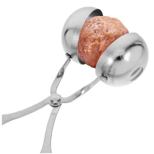 TIDTALEO Edelstahl Fleischbällchen maker mit Eisportionierer Funktion Vielseitig für Fleischbällchen Reisbällchen und Cake Pops Langlebiges Küchenwerkzeug für Einfache Wiederverwendbar TIDTALEO Edelstahl Fleischbällchen maker mit Eisportionierer Funktion Vielseitig für Fleischbällchen Reisbällchen und Cake Pops Langlebiges Küchenwerkzeug für Einfache Wiederverwendbar von TIDTALEO