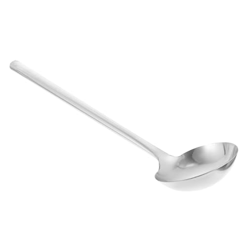 TIDTALEO Edelstahl Suppenkelle mit Langem Griff Rostfrei Hitzebeständig Multifunktional für Kochen Suppe Hot Pot Leicht zu Reinigen Langlebiger Küchenlöffel als TIDTALEO Edelstahl Suppenkelle mit Langem Griff Rostfrei Hitzebeständig Multifunktional für Kochen Suppe Hot Pot Leicht zu Reinigen Langlebiger Küchenlöffel als von TIDTALEO
