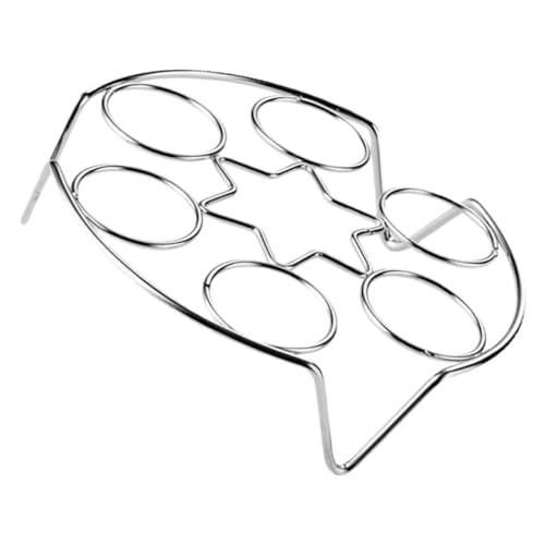 TIDTALEO Eiersteamer Rack aus Multifunktionales Dämpfgestell für Eier für Zubereitung Töpfen Runde Form mit Speziellen Eierlöchern für Sicheren Halt TIDTALEO Eiersteamer Rack aus Multifunktionales Dämpfgestell für Eier für Zubereitung Töpfen Runde Form mit Speziellen Eierlöchern für Sicheren Halt von TIDTALEO