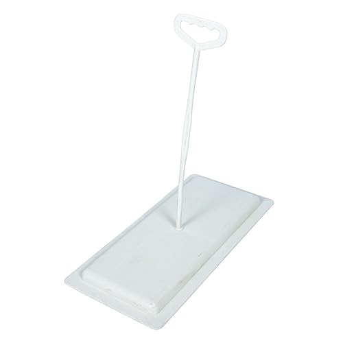 TIDTALEO Geruchs Toilettenabdeckplatte für Hocktoiletten Dicke Abdeckung Wasserabweisend und Langlebig für Badezimmer Weiße Farbe von TIDTALEO