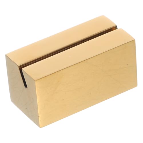 TIDTALEO Tischkartenhalter Aus Edelstahl Vergoldet Für Tischnummern Notizzettel Beschilderungen Robust Kompakt Vielseitig Einsetzbar in Restaurant Konferenz Hochzeit TIDTALEO Tischkartenhalter Aus Edelstahl Vergoldet Für Tischnummern Notizzettel Beschilderungen Robust Kompakt Vielseitig Einsetzbar in Restaurant Konferenz Hochzeit von TIDTALEO