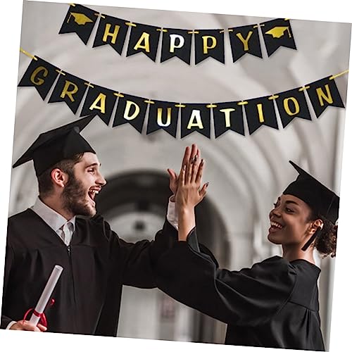 TIDTALEO Graduation Banner Partydekoration Hängend Abschlussfeier Deko Fotorequisite Papierbanner für Schule Freunde Fest TIDTALEO Graduation Banner Partydekoration Hängend Abschlussfeier Deko Fotorequisite Papierbanner für Schule Freunde Fest von TIDTALEO