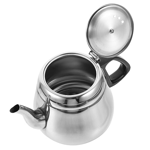 TIDTALEO Haushalt Teekessel Robuster Wasserkocher für Induktionsherd Gasherd Effizient für Tee Kaffee Kühlbleibender Griff kein Schutz Nötig von TIDTALEO