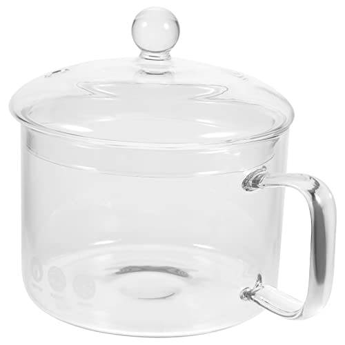 TIDTALEO Hochwertiger Kochtopf Multifunktional für Instant Nudeln Babynahrung und Soßen Transparentes Design Ergonomischer Griff Hochtemperaturbeständig Geeignet TIDTALEO Hochwertiger Kochtopf Multifunktional für Instant Nudeln Babynahrung und Soßen Transparentes Design Ergonomischer Griff Hochtemperaturbeständig Geeignet von TIDTALEO