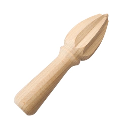 TIDTALEO Hölzerner Hand Squeezer für Zitronen und Orangen Tragbare Zitruspresse Robust und Langlebig für Verschiedene Früchte Kiwi und Wassermelone von TIDTALEO