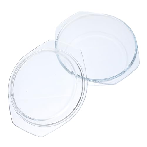 TIDTALEO Klarglas Auflaufschale mit Deckel Mikrowellengeeignetes Kochgeschirr aus Hitzebeständigem für Zuhause Restaurant und Hotel Sicher und Langlebig TIDTALEO Klarglas Auflaufschale mit Deckel Mikrowellengeeignetes Kochgeschirr aus Hitzebeständigem für Zuhause Restaurant und Hotel Sicher und Langlebig von TIDTALEO