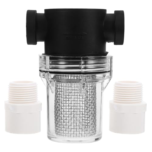 TIDTALEO Kompakter Wasserfilter mit Mesh Filter für Gartenbewässerung Tragbarer Strainer zur Effektiven Entfernung von Verunreinigungen Installieren und Langlebig TIDTALEO Kompakter Wasserfilter mit Mesh Filter für Gartenbewässerung Tragbarer Strainer zur Effektiven Entfernung von Verunreinigungen Installieren und Langlebig von TIDTALEO