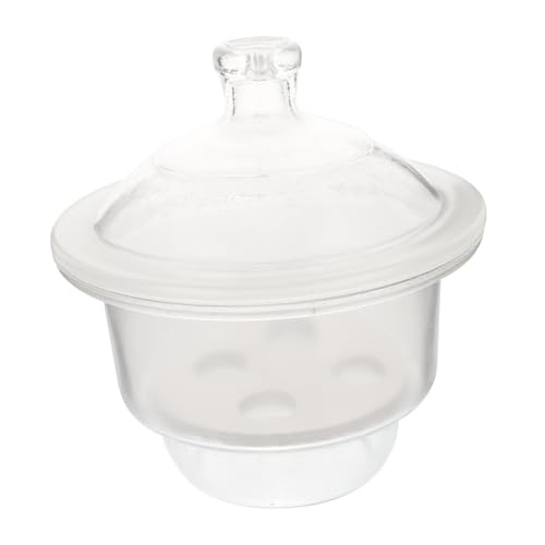 TIDTALEO Labor Exsikkator aus Klarem Borosilikatglas Vakuumgetrocknete Glas Dessicatorflasche mit Hoher Chemischer Beständigkeit für Laborversuche Einfache Handhabung Tragbar für Forschung TIDTALEO Labor Exsikkator aus Klarem Borosilikatglas Vakuumgetrocknete Glas Dessicatorflasche mit Hoher Chemischer Beständigkeit für Laborversuche Einfache Handhabung Tragbar für Forschung von TIDTALEO