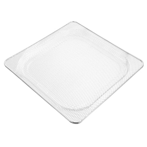TIDTALEO Luftfritteuse Korb aus Heißluftfritteusenkorb für Ofen Crisper Tablett Langlebiges Drahtgitter für Gesundes Frittieren für Küche von TIDTALEO