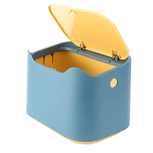 TIDTALEO Mini Abfalleimer mit Deckel Multifunktionaler Tischmülleimer Kompakte Abfallbox für Küche Wohnzimmer und Büro für Kleine Räume TIDTALEO Mini Abfalleimer mit Deckel Multifunktionaler Tischmülleimer Kompakte Abfallbox für Küche Wohnzimmer und Büro für Kleine Räume von TIDTALEO