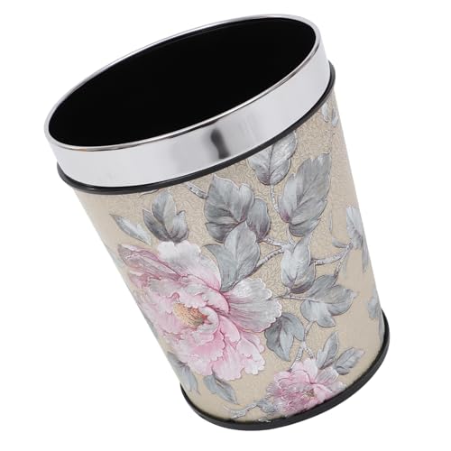 TIDTALEO Mülldose ohne Deckel Vintage Abfallbehälter für Schlafzimmer und Badezimmer Recyclingbehälter aus Robustem Material Eleganter Look für Zuhause TIDTALEO Mülldose ohne Deckel Vintage Abfallbehälter für Schlafzimmer und Badezimmer Recyclingbehälter aus Robustem Material Eleganter Look für Zuhause von TIDTALEO