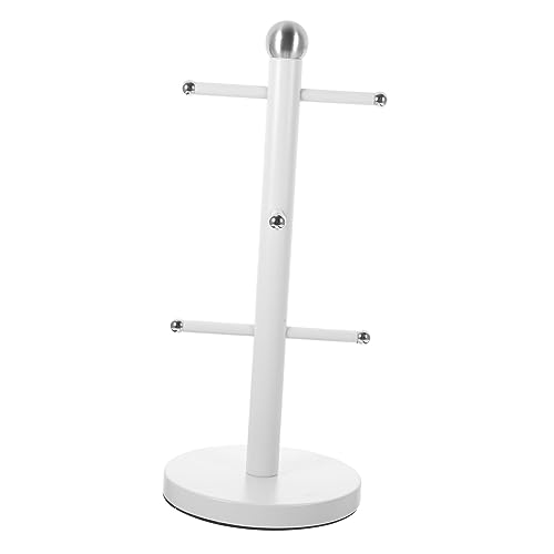 TIDTALEO Mug Tree Kaffeebecherhalter Aus Eisen Eleganter Organizer Für Tassen Für Küche Und Zuhause Mit Robustem Design Und Vielseitiger Verwendung von TIDTALEO