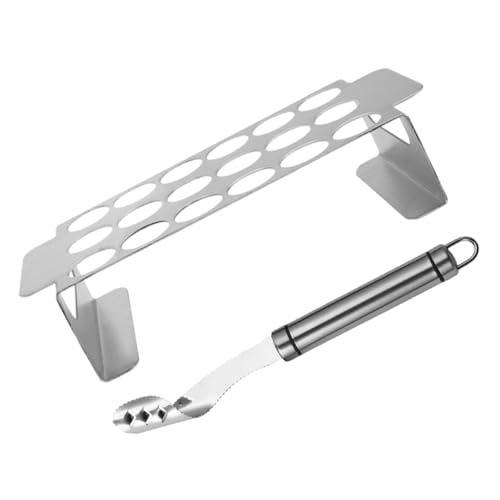 TIDTALEO Pfeffergrillrost mit Pfefferentkerner Grillzubehör für Bbq Stabiler Hähnchenschenkel Grillrost Camping Utensil für Gleichmäßiges TIDTALEO Pfeffergrillrost mit Pfefferentkerner Grillzubehör für Bbq Stabiler Hähnchenschenkel Grillrost Camping Utensil für Gleichmäßiges von TIDTALEO