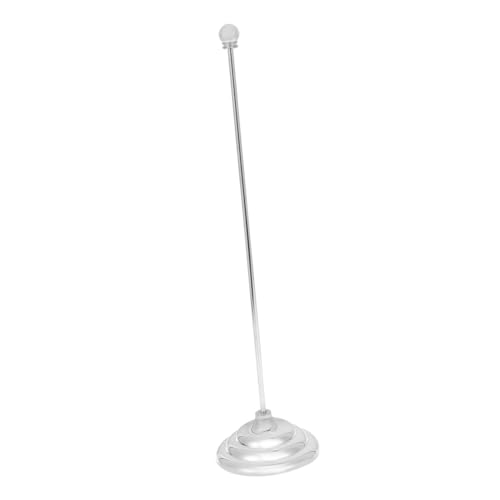 TIDTALEO Robuster Desktop flaggenhalter aus Edelstahl Metall Fahnenmastständer für Kleine Flaggen Büro Party Dekoration Vielseitig und Leicht Tragbar von TIDTALEO